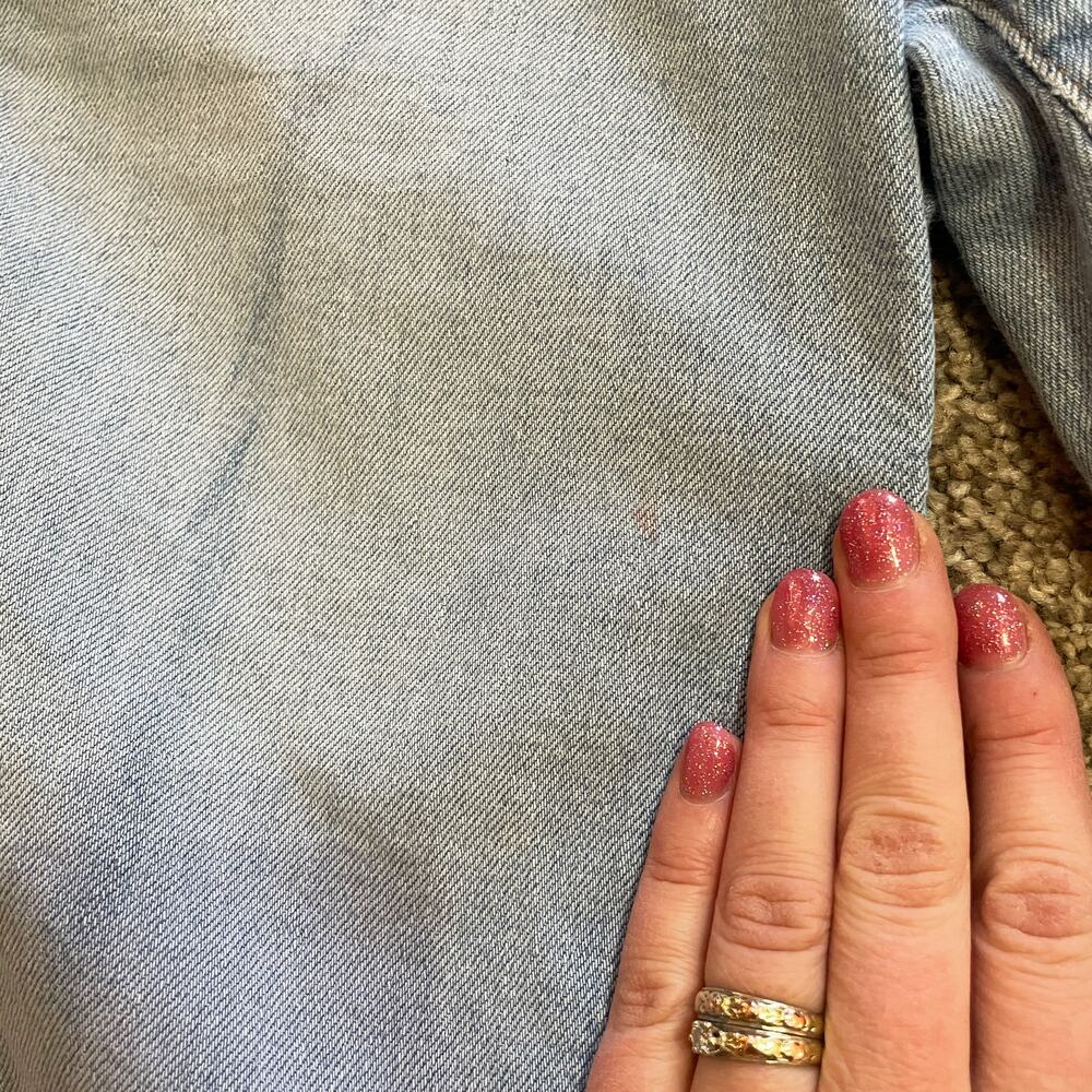 Madewell Perfect Vintage Straight Jean Light Wash Size 25 - Picture 5 of 7
